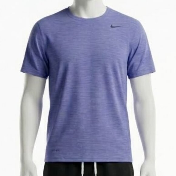 Nike Other - Nike Dri-Fit Shirt Mens Medium Blue Short Sleeve Training Tee Heathered